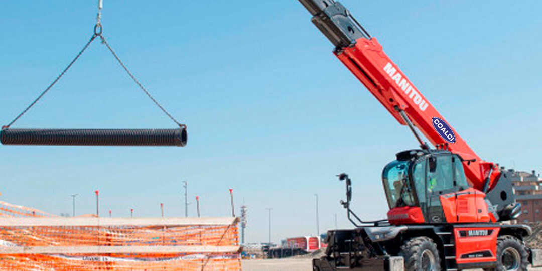Manipulador telescópico en alquiler para construcción – Coalci Manipulador telescópico en obra para construcción e industria - Coalci