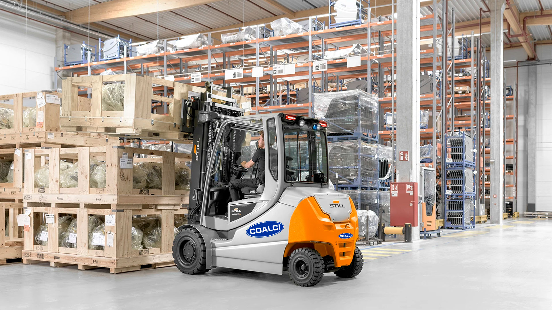 ALQUILER DE MAQUINARIA PARA LOGISTICA Y ALMACENES