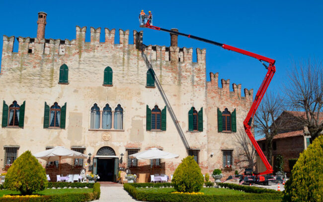 Alquiler de Plataformas Articuladas sobre Oruga