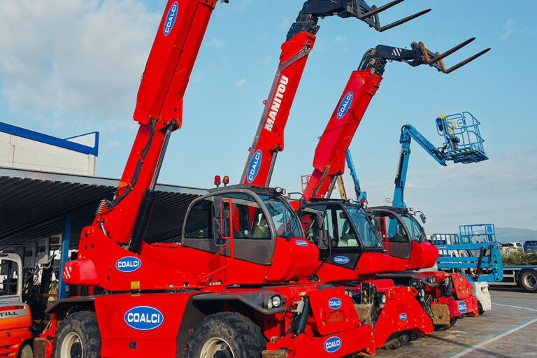 Manipuladores telescópicos y giratorios en alquiler – Coalci