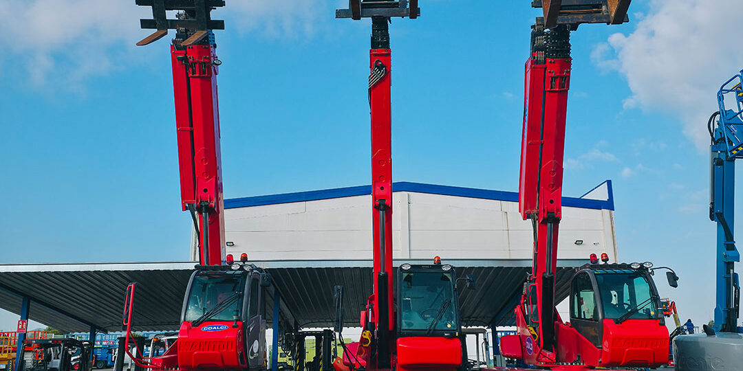 Manipuladores telescópicos y giratorios en alquiler – Coalci