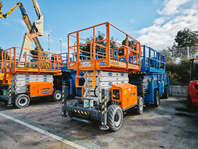 Plataformas eléctricas o diésel