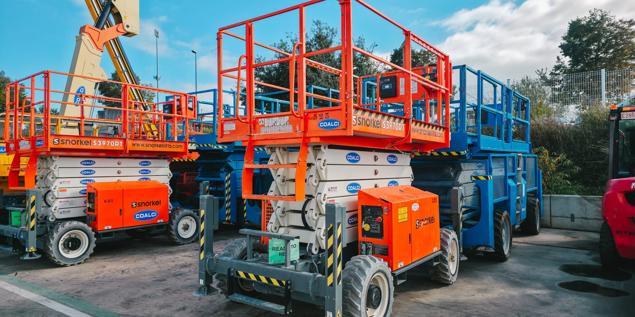 Plataformas tijeras electricas y diesel