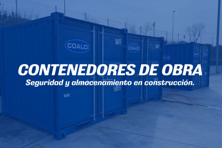Alquiler de contenedores de obra